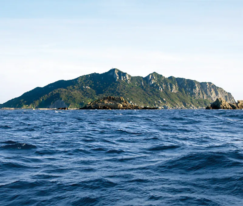沖ノ島の写真